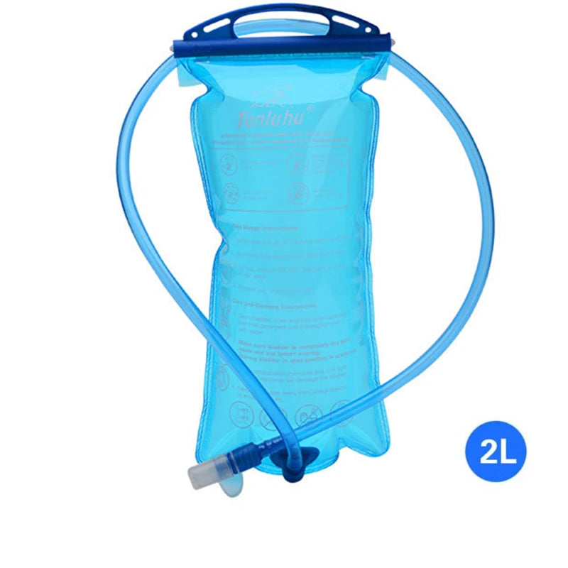Outdoor Soft Reservoir Water Bladder Hydration Pack Water Storage Bag - 1.5L 2L 3L Running Hydration Equipments