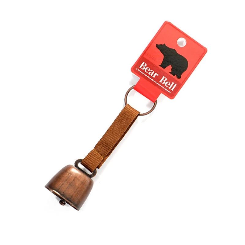 Loud Bear Bell Hiking Gear Alloy Bear Bells for Survival Hiking Biking Fishing