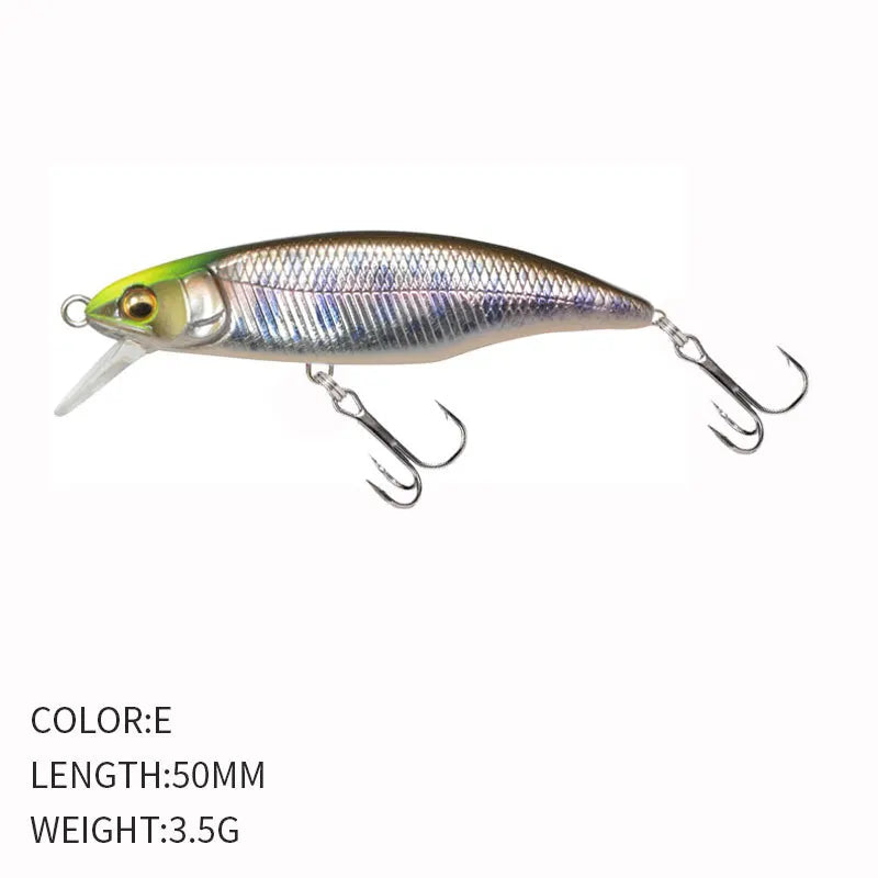 Fishing 50mm 3.5g Swimbaits Bass Big Fish Crankbaits Fishing Lure Floating Wobblers for Pike Minnow Lure Fishing Tackle