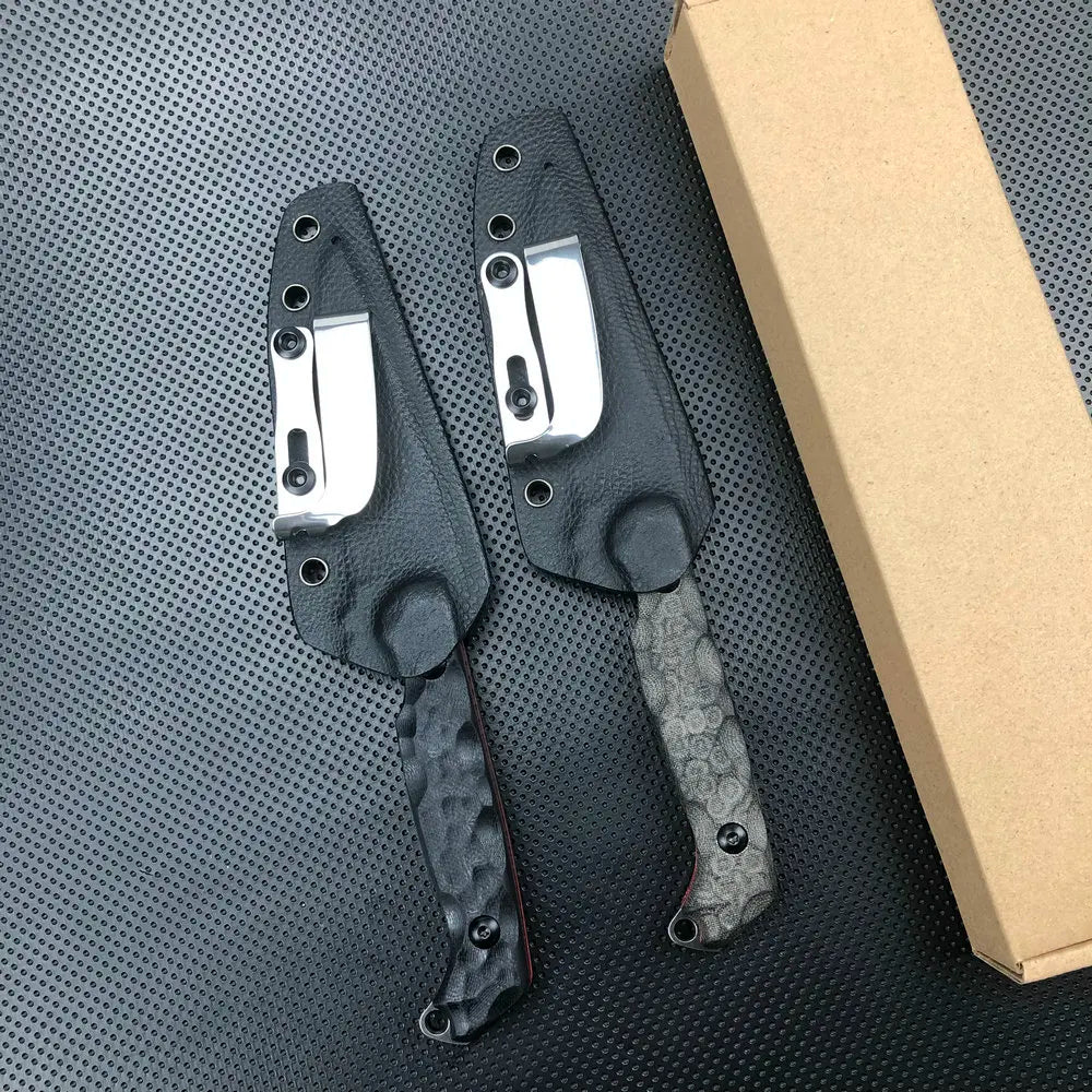 Trskt D2 Psk Tactical Knife,Hunting Knife,Survival Cool Camping Knife ,Edc Defense Tools Black Stonewash Blade Kydex Dropship