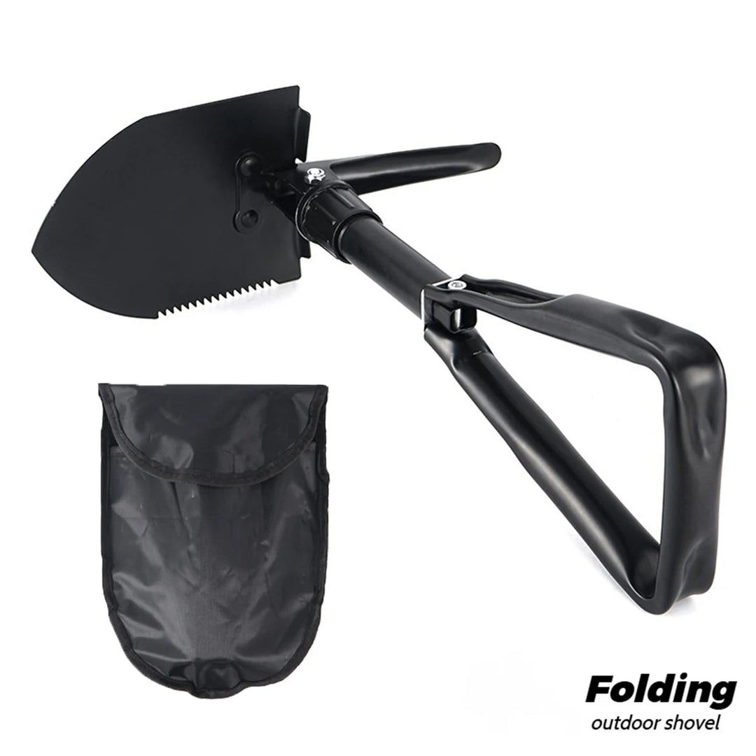 Multifunctional Folding Shovel Survival Spade With Camouflage Outer Bag, For Outdoor Adventure,Hiking And Camping,snow shovel