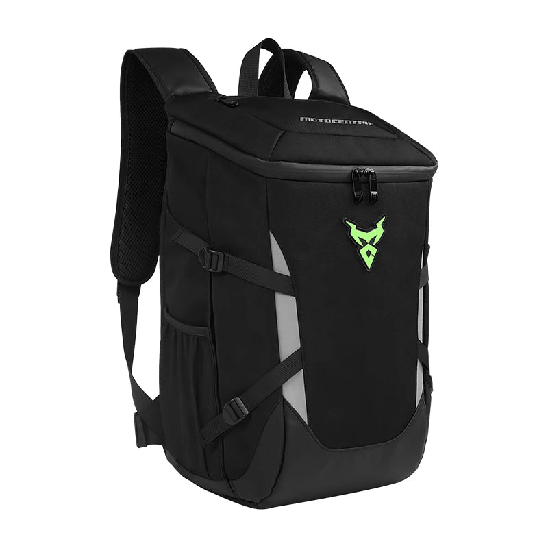 Riding Backpack Motorcycle Helmet Bag Large Capacity Rider Outdoor Backpack Cycling Bicycle Waterproof Reflective Travel Bag