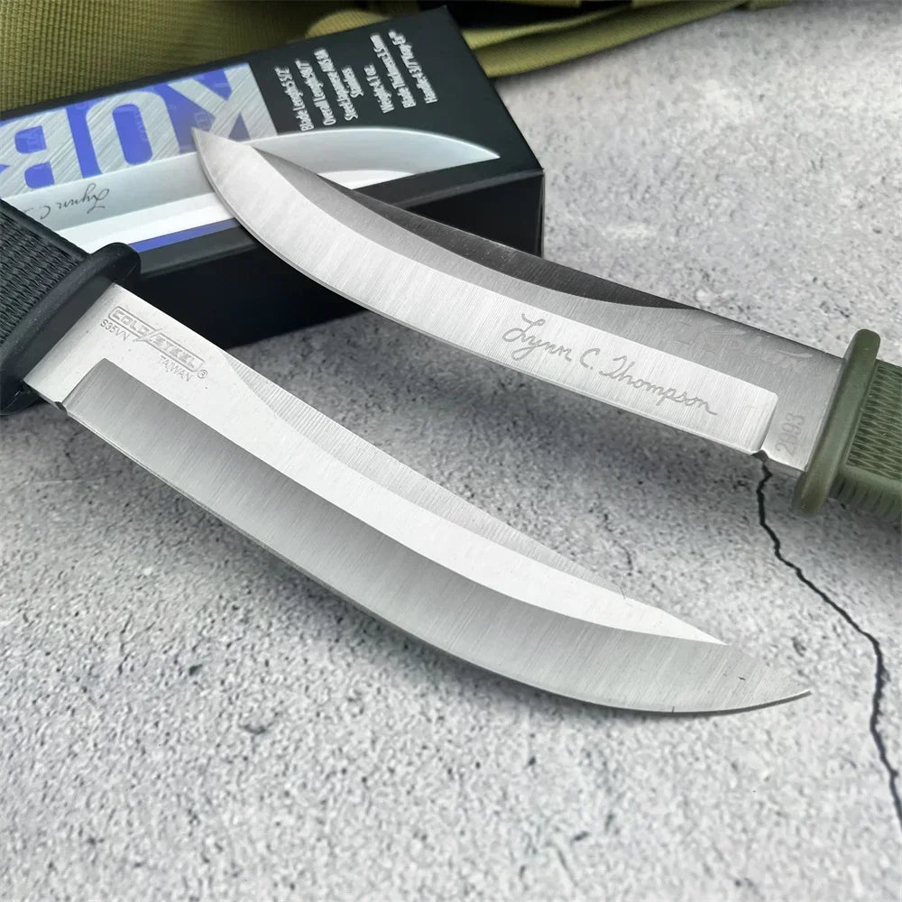 Multipurpose Outdoor Camping Knife with 8Cr13MoV Blade Nylon Fiber Handle Travel Camping Tactical Survival Knife