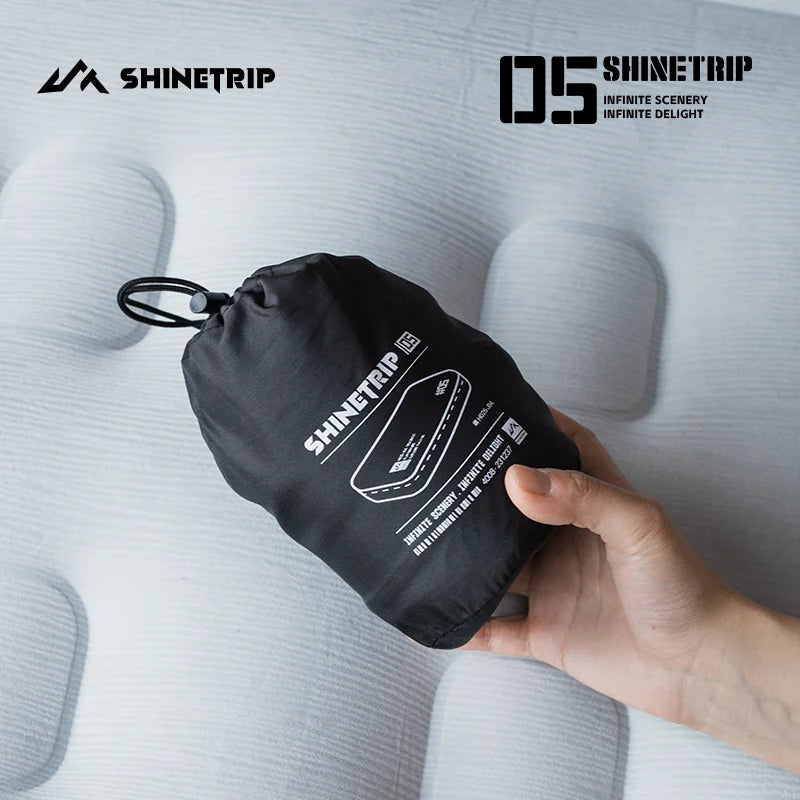 ShineTrip Camping inflatable pillow Ultralight Camping Sleeping Air Pillow Foldable Portable comforts Pillow with storage bag
