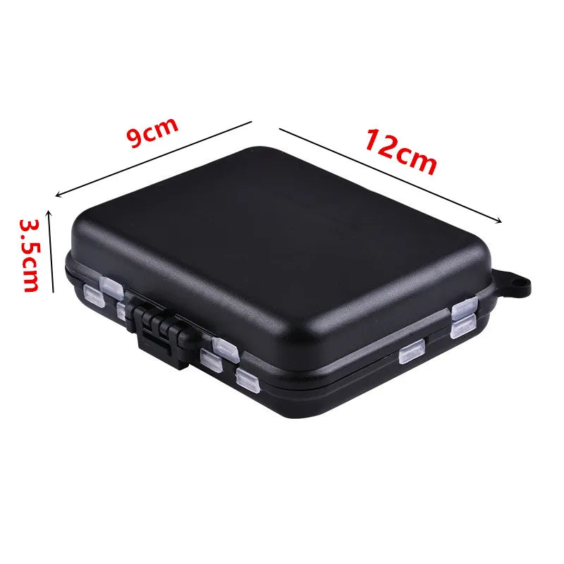 Luya Fishing Gear Box Fishing Accessories Box Double sided Fishing Parts Storage Bait Box Fish Hook Carp Accessories Storage Box