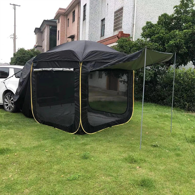 Outdoor Car Trunk Extension Tent House Car Mounted Tent Trunk SUV Car Trunk Tent Car Camping