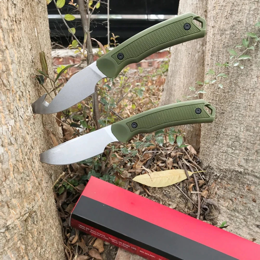 KS 1883 D2 Blade Nylon Fibre Handle Outdoor Camping Survival Durablle Self-defense Tactical Multitools Hand Knives Gitfs for Men