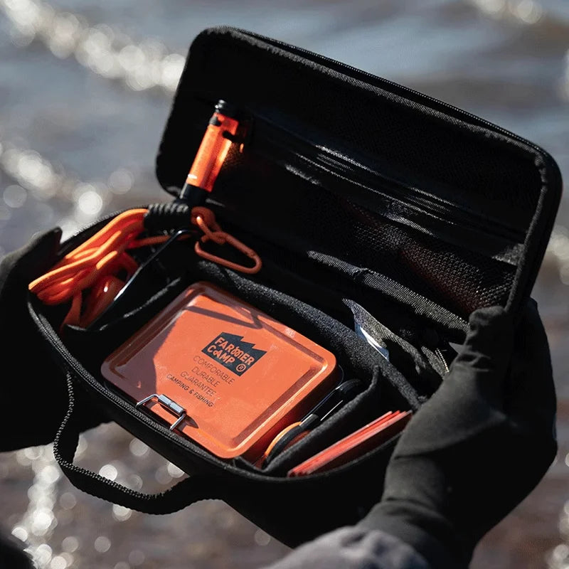 Wellhike Cited The River Fishing Bag Small Object Fishing Tackle Lua Accessories Fishing Rod Digital Storage Handbag Satchel