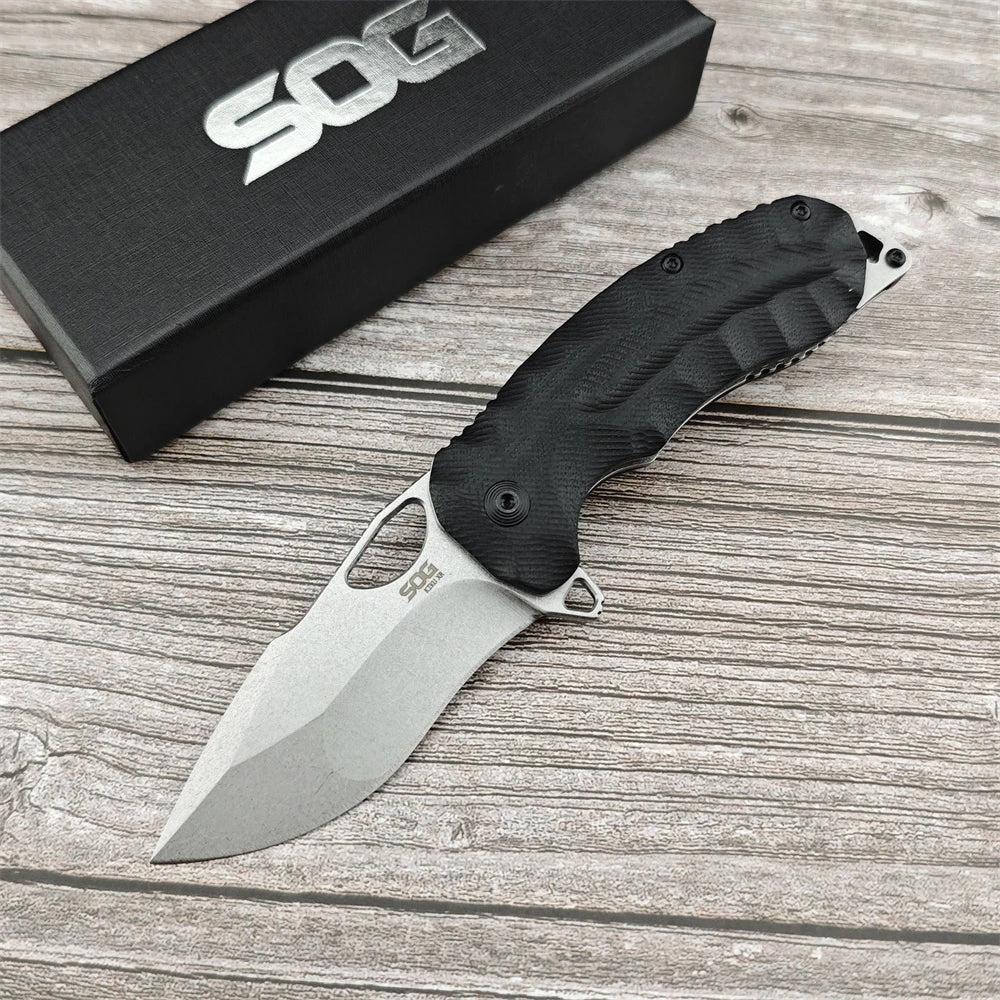Kiku XR Mini Folding Knife 8Cr13Mov Blade G10 Handle Outdoor Camping Tactical Tool Survival Self Defense Utility Knife