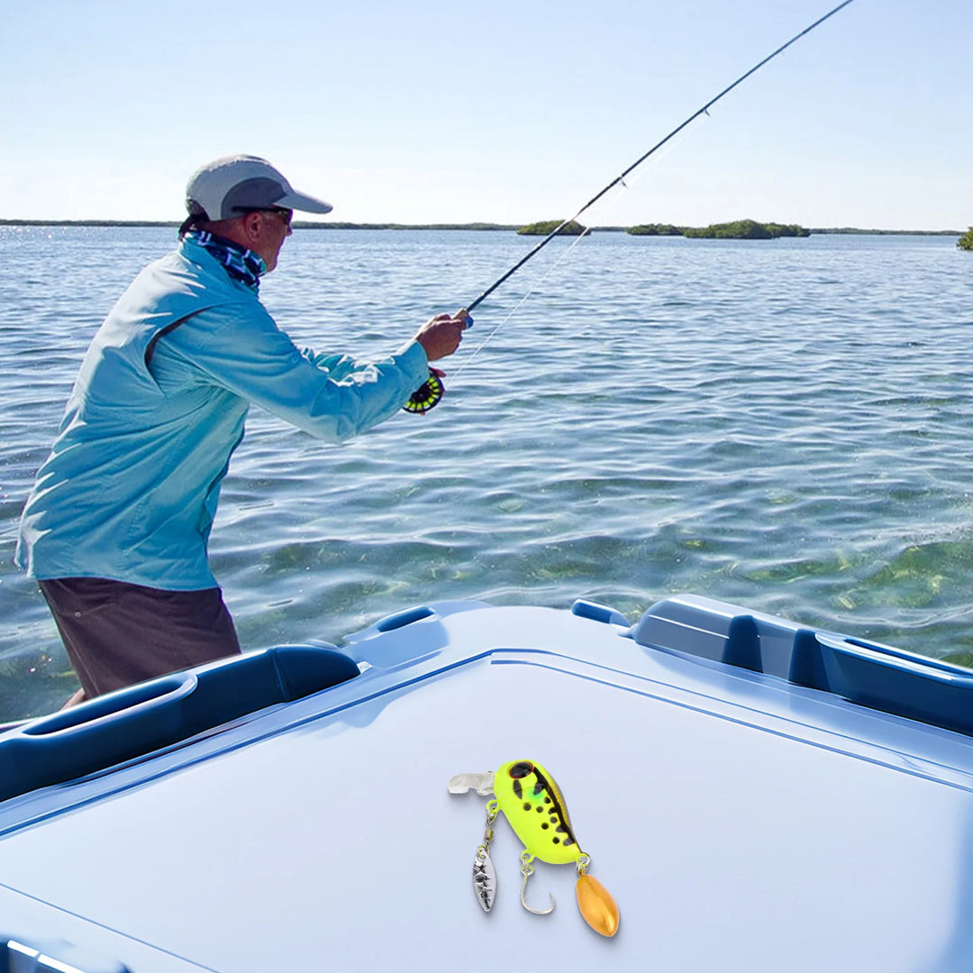 Fishing Tool For Anglers 30mm Length Fishing Lure Floating Minnow Life-like Lightweight Swimming Action Top Water