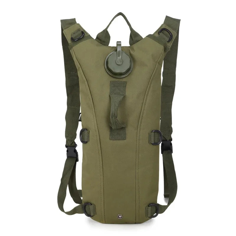 Hydration Backpack Water-proof Oxford Water Bag with 3 Liter Bladder for Outdoor Running Hiking Cycling Climbing Camping