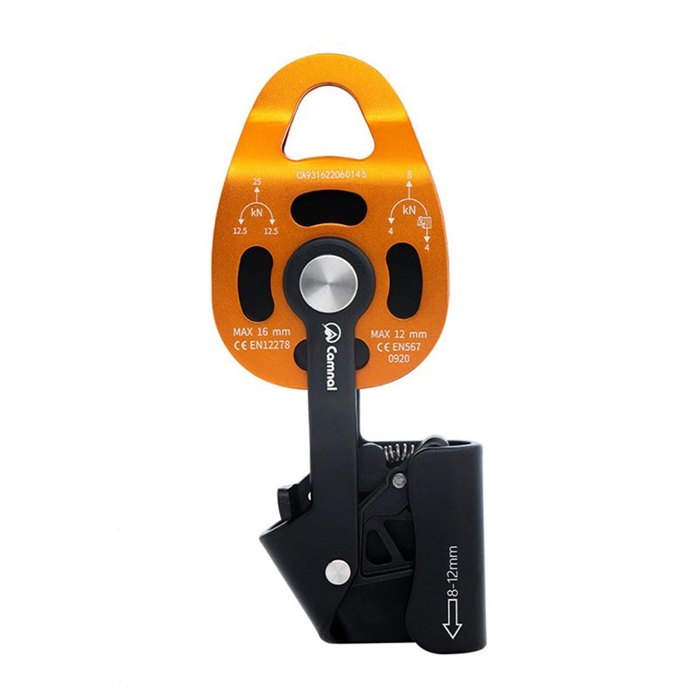 climbing lifting pulley Lift Weight Pulley Device Rescue Survive Gear Rock Climb High Altitude Heavy Transport Effortless