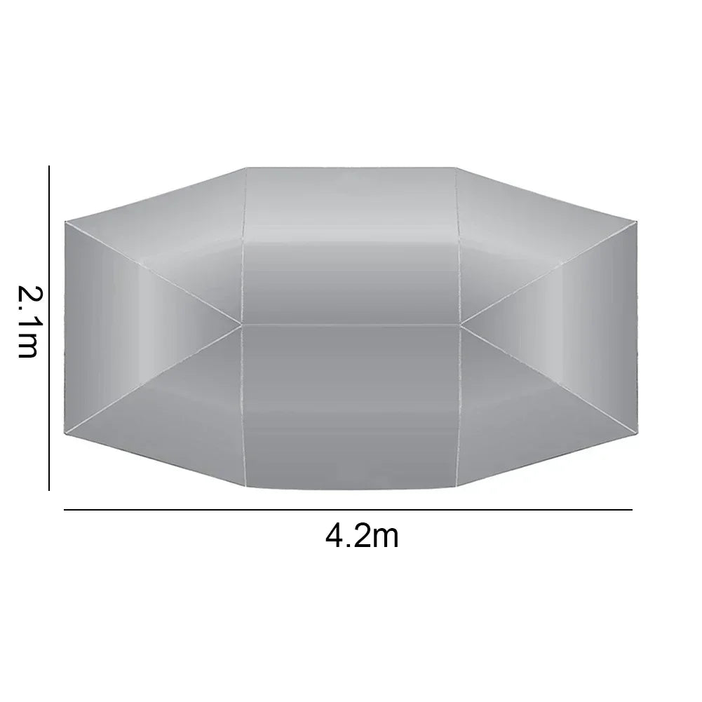 Car Roof Sun Umbrella Car Roof Cloth Dustproof And Uv Resistant Outdoor Waterproof Folded Portable Canopy Cover New