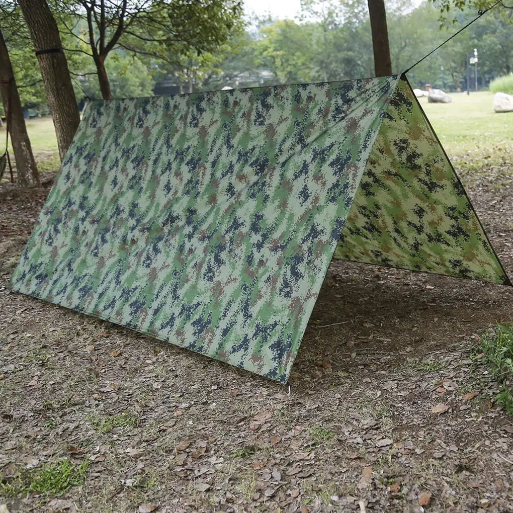 Waterproof Tent Tarp Canopy Sunshade Moisture Resistant Shade Sail Outdoor Beach Car Backyard Supplies