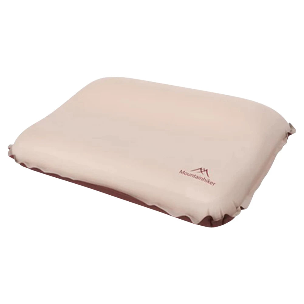 Camping Air Pillow Portable Self Inflating Sleeping Pillow High Rebound Travel Pillow Neck Protect Ergonomic Pillow for Travel