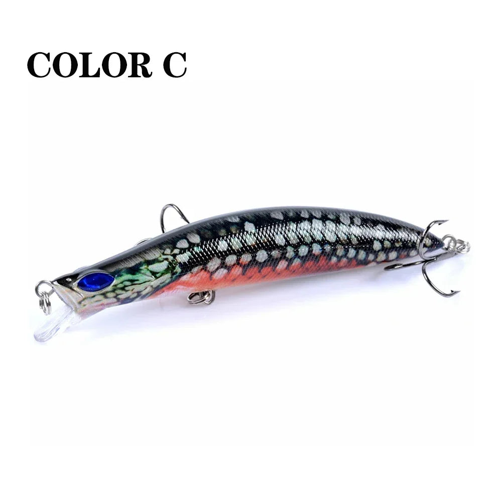 3 Hook Crankbaits, Floating Wobblers, Pike Baits, Shads TackleFloating Minnow Hard Straighten One's Mouth Grass Carp