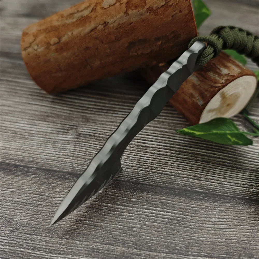 MINI Knife Miller Fixed Blade Knife Small Axe D2 Blade and Handle High Quality Outdoor EDC Survival Camping Hiking Hunting Tool