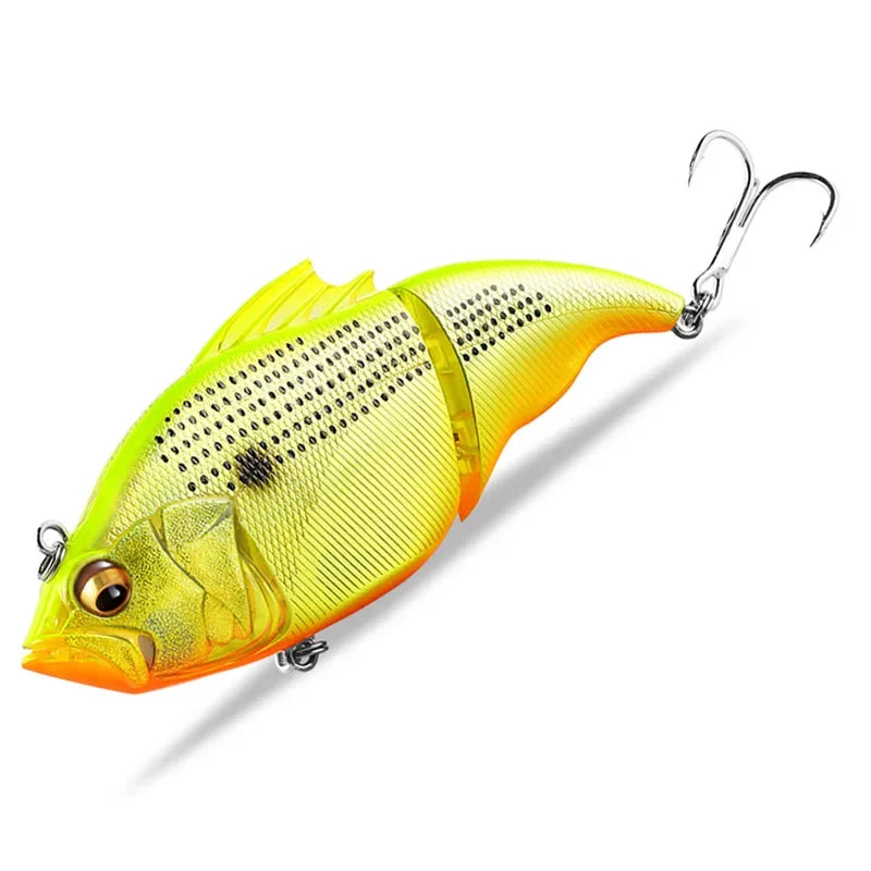 Pike Fishing Vatalion 115mm Vibration Jointed Bait Swimbait Bass Lure 41/43g Fishing Lure Floating  Vatalion 115F Leurre