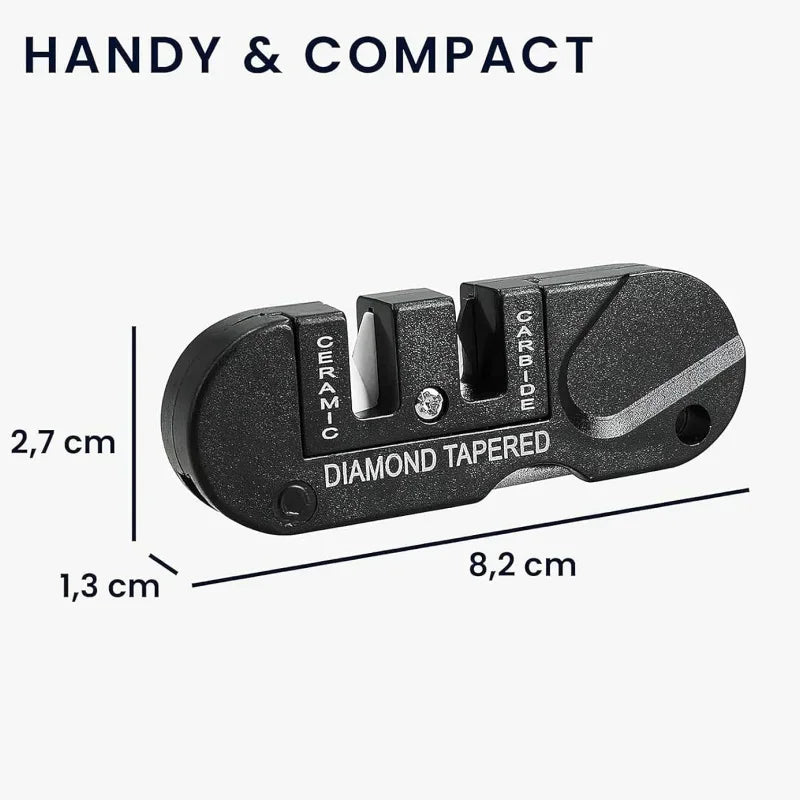 Mini Sharpener 4in1 Pocket Sharpener Multifunctional Outdoor Portable Tungsten Steel Knife Sharpener Tactical Survival Equipment