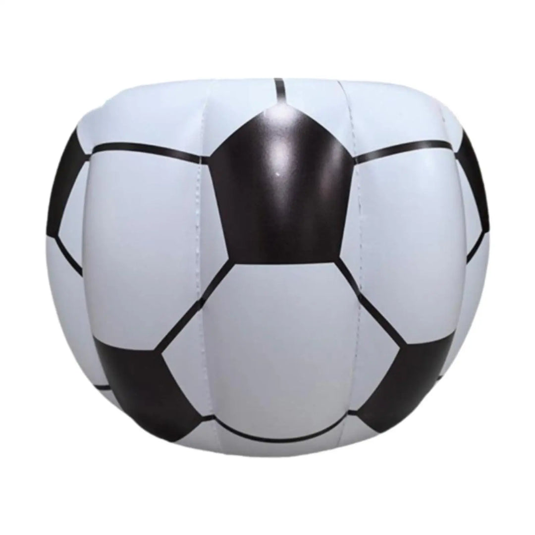 Inflatable Soccer Cooler Ice Bucket Reusable Gift Portable Beverage Serving Container, Beverage Cooler for Party Summer Pool