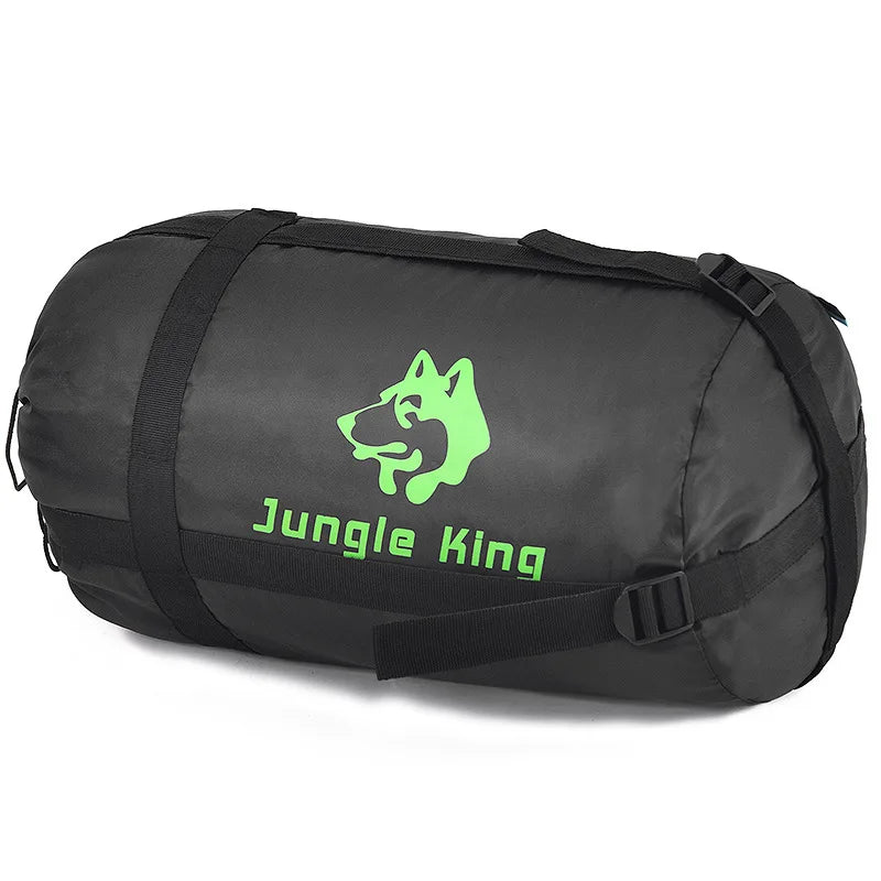 Jungle King CY0901 Thickening Fill Four Holes Cotton Sleeping Bags Fit for Winter Thermal 4 Kinds of Thickness Camping Travel