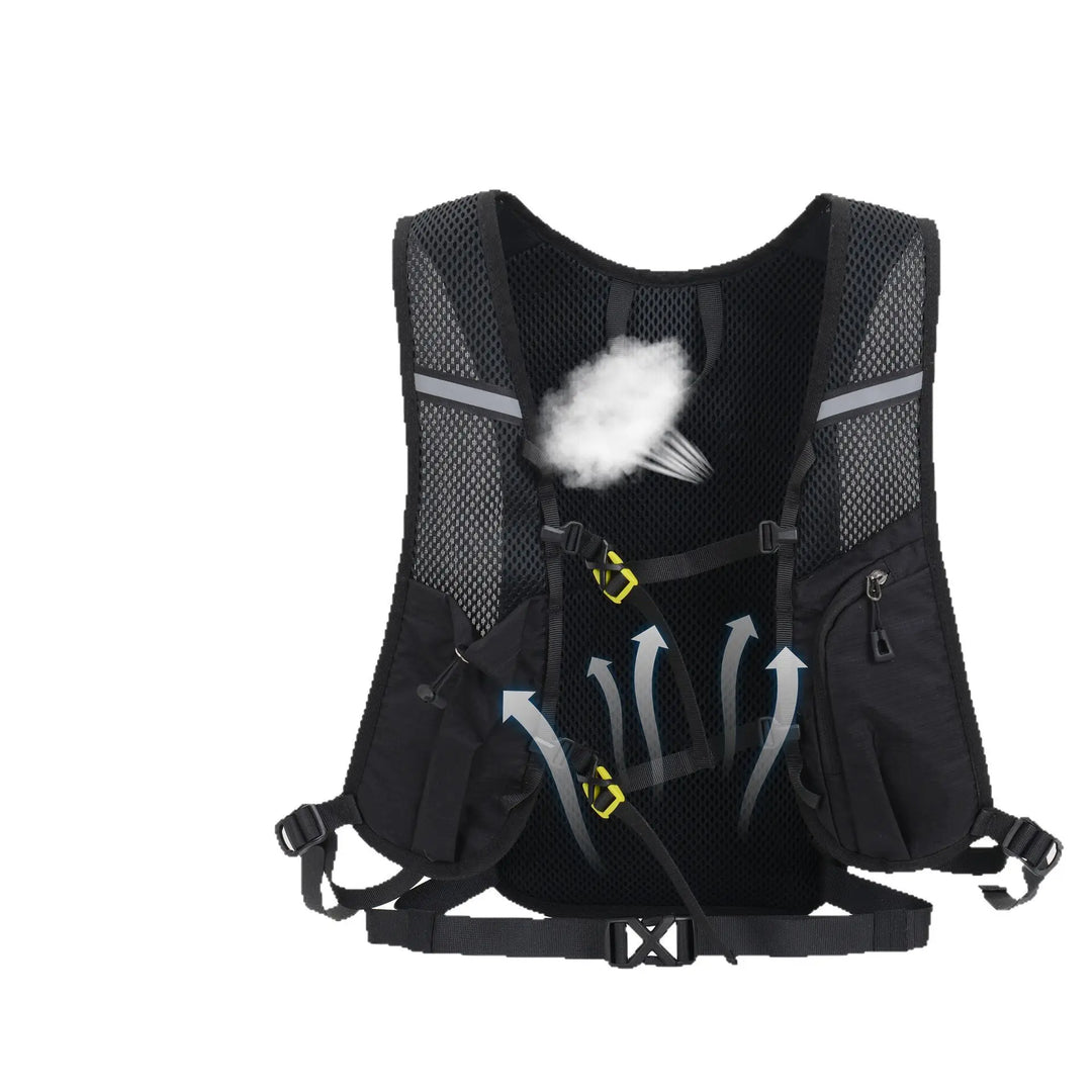 Outdoor hiking backpack, multi-functional mountain climbing travel backpack, waterproof nylon water bag, cycling bag