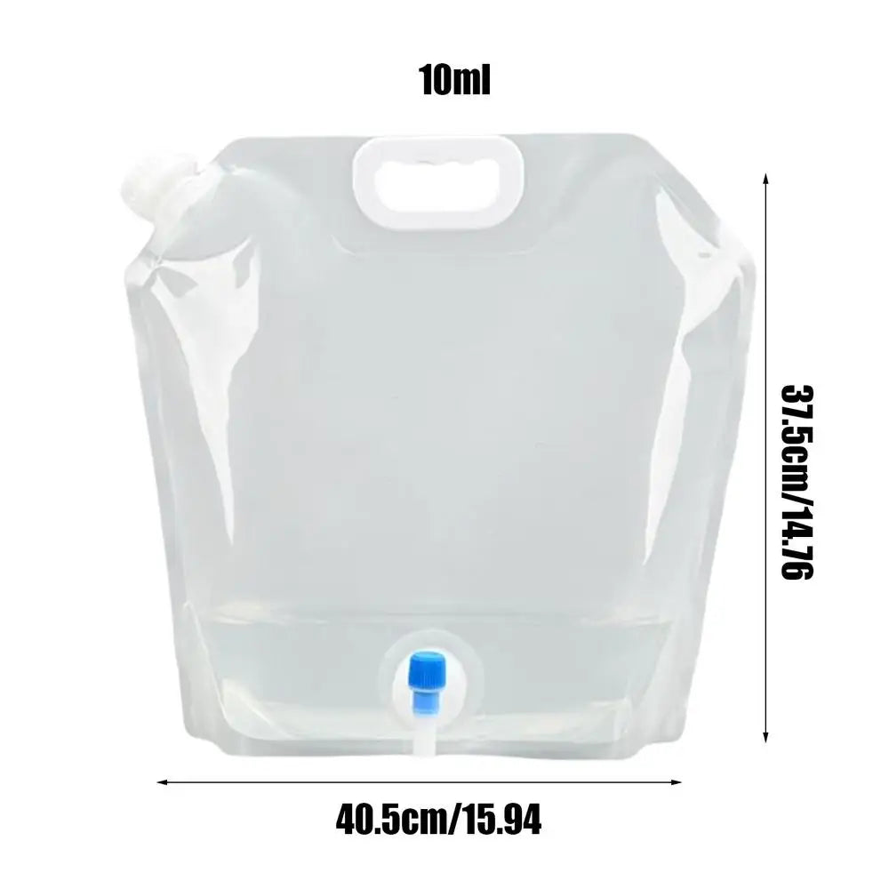Outdoor Portable Water Bag Water Jug Container Bag Foldable Hydration Jug Large capacity water storage bag for Sports Camping