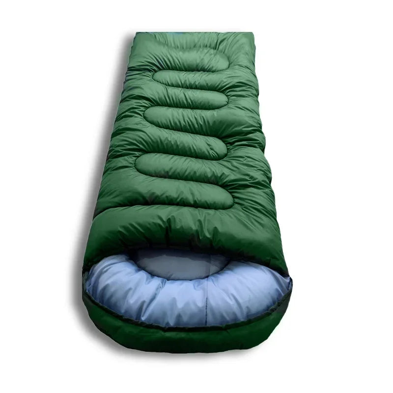 1.8/2.4/3KG Thickened and Widened Winter Sleeping Bag -5 ℃ -15 ℃ Cold-proof Waterproof and Warm Outdoor Cotton Sleeping Bag