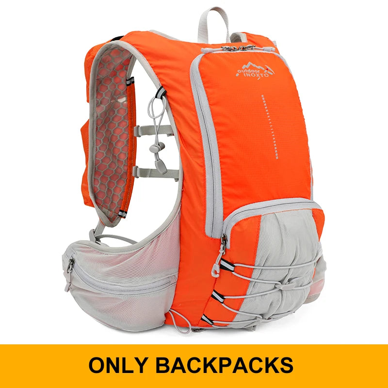 INOXTO lightweight men's and women's hydration backpack 15L, cycling backpack, off-road motorcycle mountaineering trail running