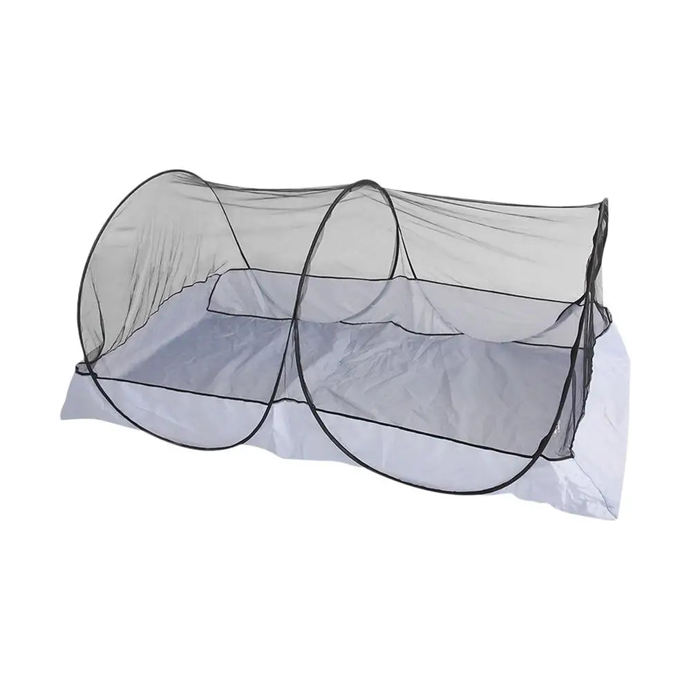 Folding Camping Tent Portable Mosquito Net Mesh Tent Single Person Tent Outdoor Canopy Sun Shelter Camping Mosquito Net Tent
