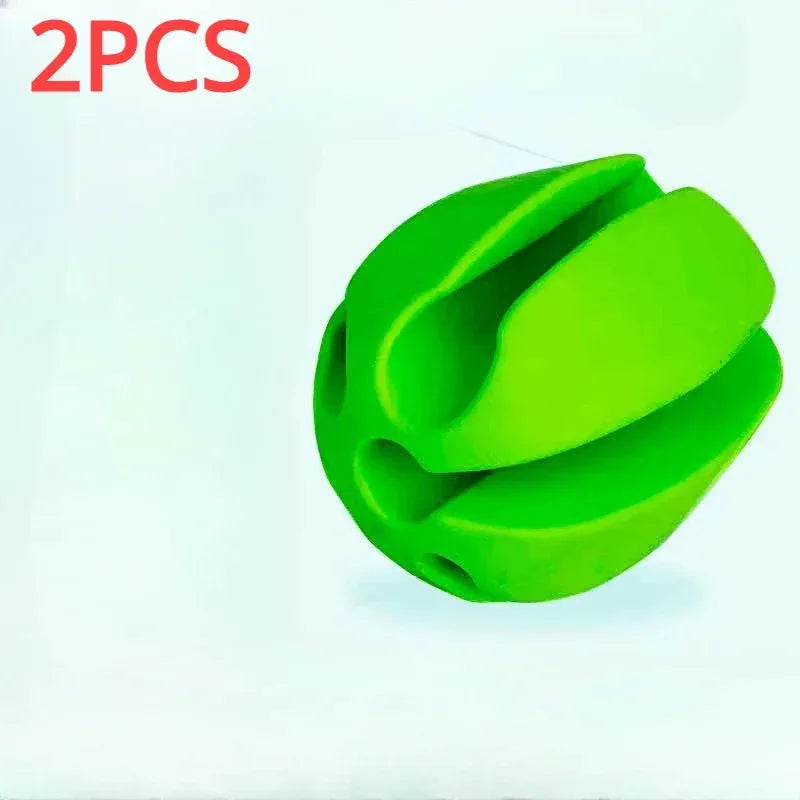 Fishing Accessories Lure Rod Holder Rod Ball Rod Puller Storage Ball Fishing Silicone Rod Ball