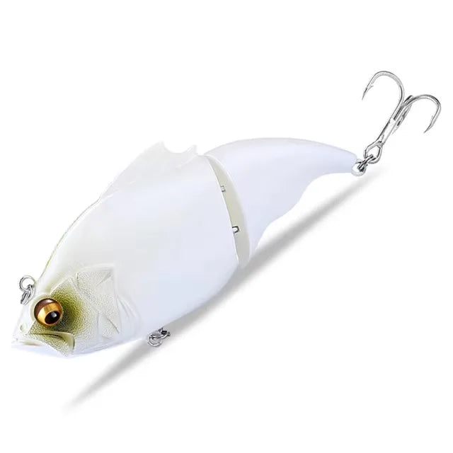Pike Fishing Vatalion 115mm Vibration Jointed Bait Swimbait Bass Lure 41/43g Fishing Lure Floating  Vatalion 115F Leurre