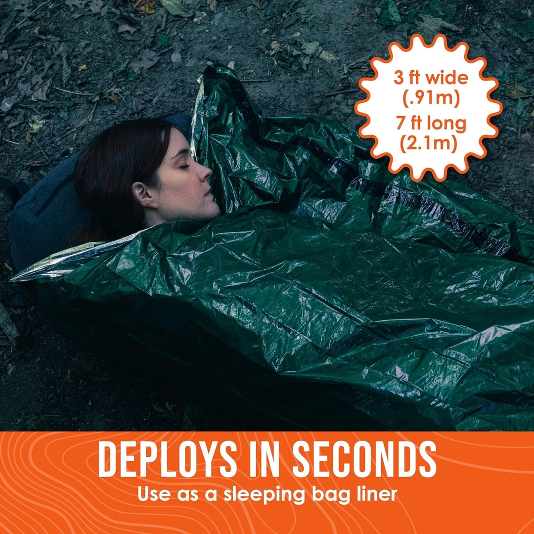 8 - Pack Camping Mummy - style Sleeping Bags with PE Film - Moisture - proof & Portable - Ideal for Outdoor Hiking & Travel