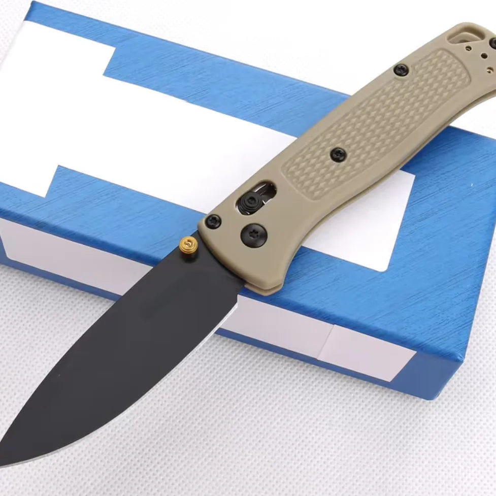 BM 535 Pocket Folding Knife 440C Blade Nylon Fiber Handle EDC Outdoor Camping Hunting Multitool Utility Hiking Survival Knives