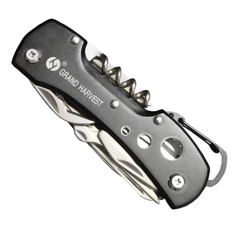 Multitool Knife 11 In 1 Fold Gear Knife Swiss Survive Pocket Hunting Outdoor Camping Survival Multifunctional Folding Knife