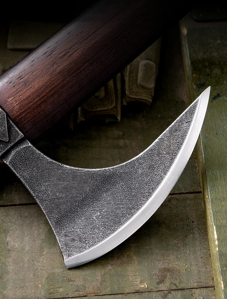 Wholesales Hand-forged Camping Axe Multi-functional Axe Chopping Firewood Tactical Camping Survival Axe Open Mountain