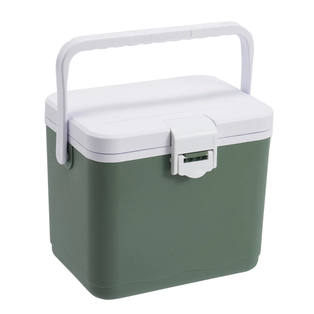4.5L Portable Outdoor Incubator Large Capacity Food Storage Box Cooler Ice Bottle Cooler Mini Fridge Camping Refrigerator