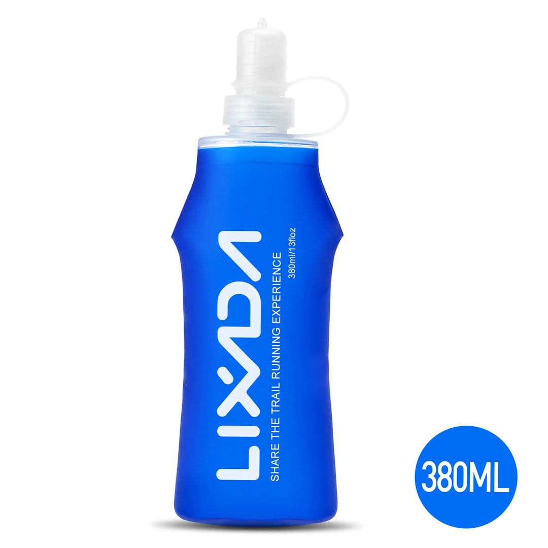 Outdoor Soft Bottle BPA Folding Free Hydration Water Bottle Portable Sports Water Bag for Running Hiking Cycling Climbing