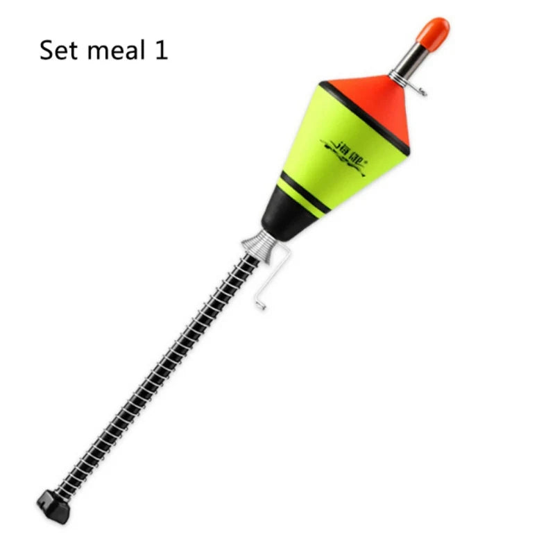 Portable Luminous Automatic Fishing Float Hooks Fishing Accessories Fast Fishing Bobber Set Fishing Float Device