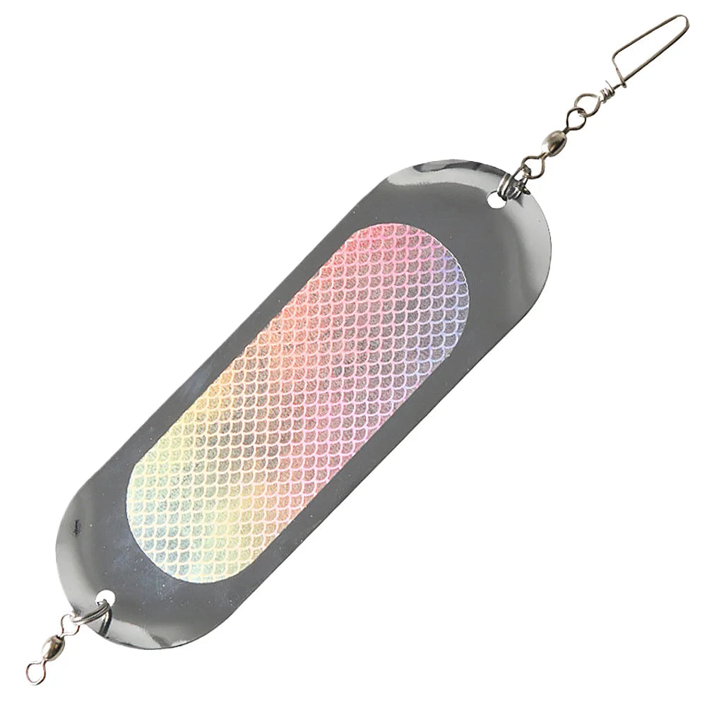 Diving Board Trolling Flasher Salmon Fishing 12cm 23g Metal Flash Boards Dodgers Lure Sea Fishing Long Casting Trout Bass