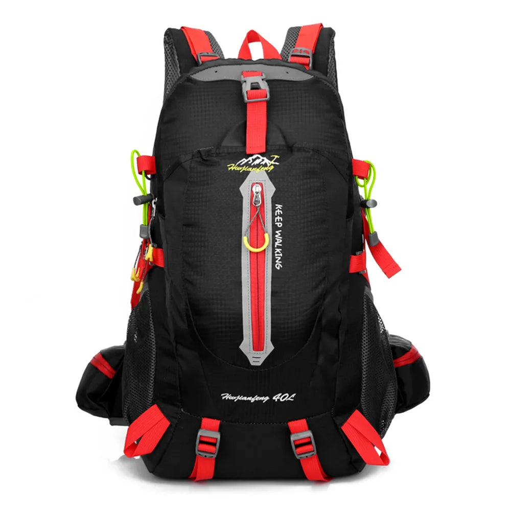 40L Water Resistant Travel Backpack Camping Hiking Laptop Daypack Trekking Climbing Back Bags For Men Women Hiking Supplies