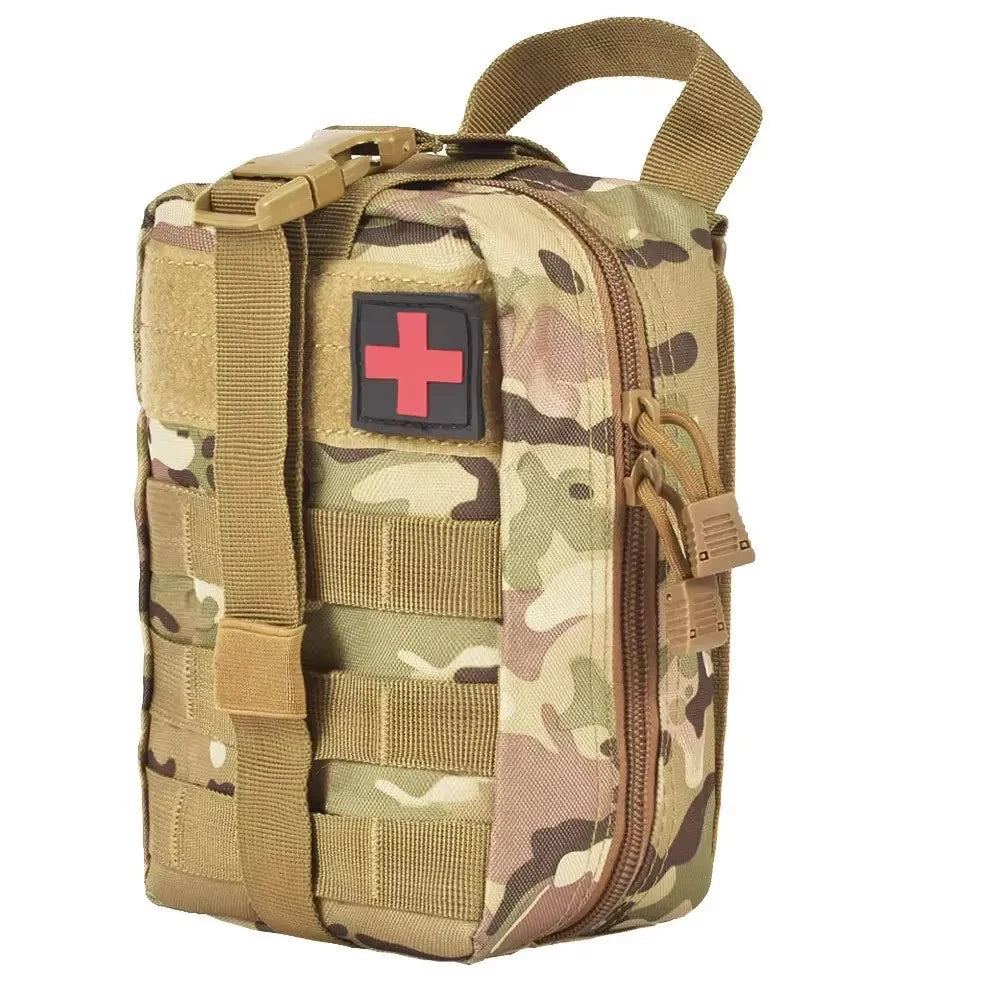 SINAIRSOFT Tactical First Aid Kit Medical Kit Emergency Outdoor Camping Emergency Survival Tool Storage Bag Molle Pouch