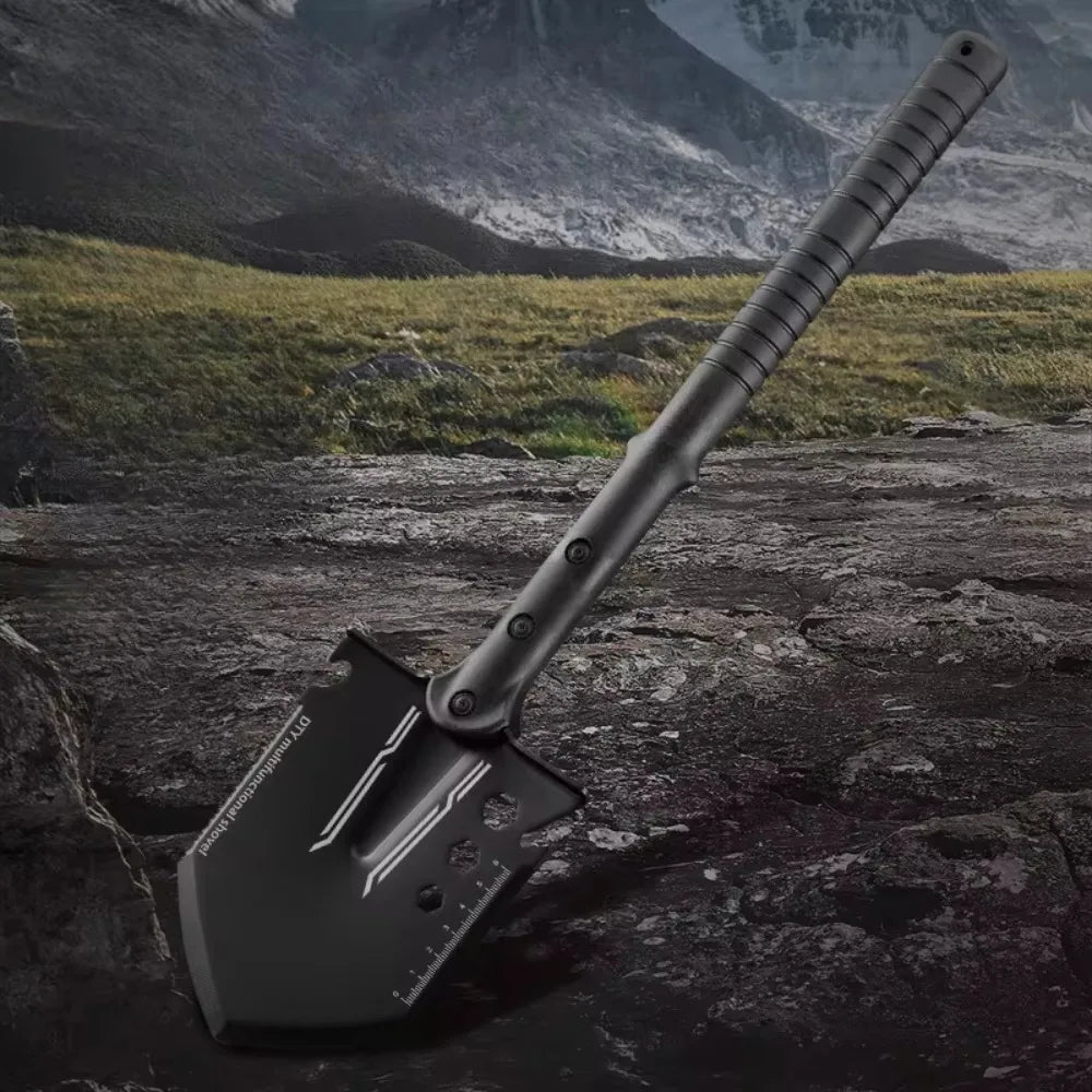 Multifunctional Outdoor Ordnance Shovel Camping Shovel Martensite Stainless Steel Vehicle Manganese Steel Ordnance Shovel