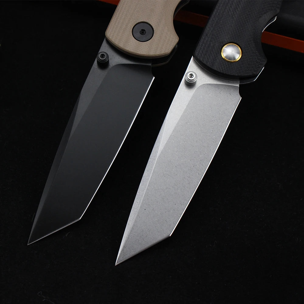T0041 Folding Tactical Knife 14C28N Steel Blade EDC Outdoor Camping Military Hunting Pocket Knives Self defense Hand Tools 2025
