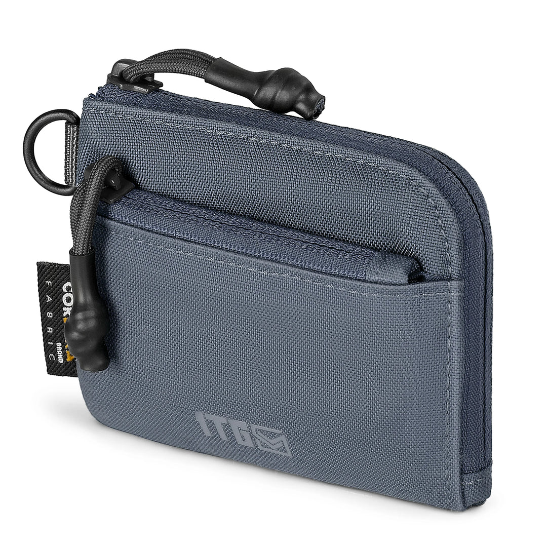 1TG TACTICAL Coin Purse, 500D Minimalist Wallet Change Purse ID Card Holder Money Pouch Tactical Bag with YKK Zipper
