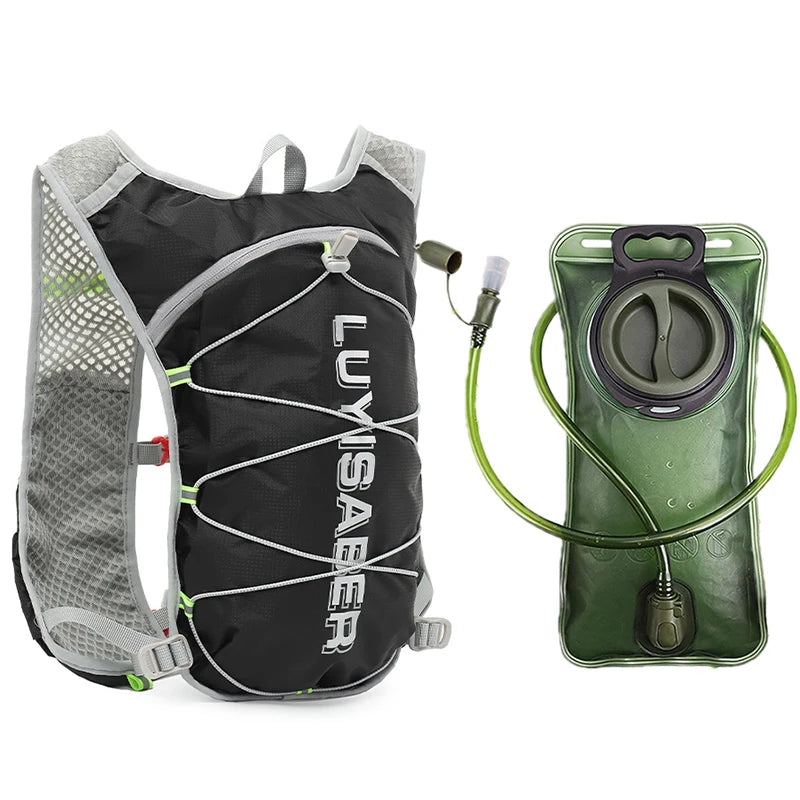 2L Leakproof and Durable Hydration Bladder One-Button Quick Release Hydration Bag BPA Free Leakproof for Camping and Hiking