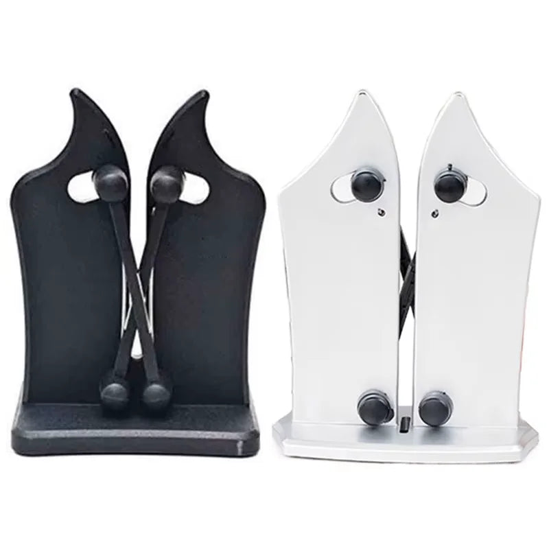 Knife Sharpener-Manual Kitchen Sharpening Tool Easy Safe Sharpening Chef's Knife Damascus Knife Multifunctional Kitchen Supplies