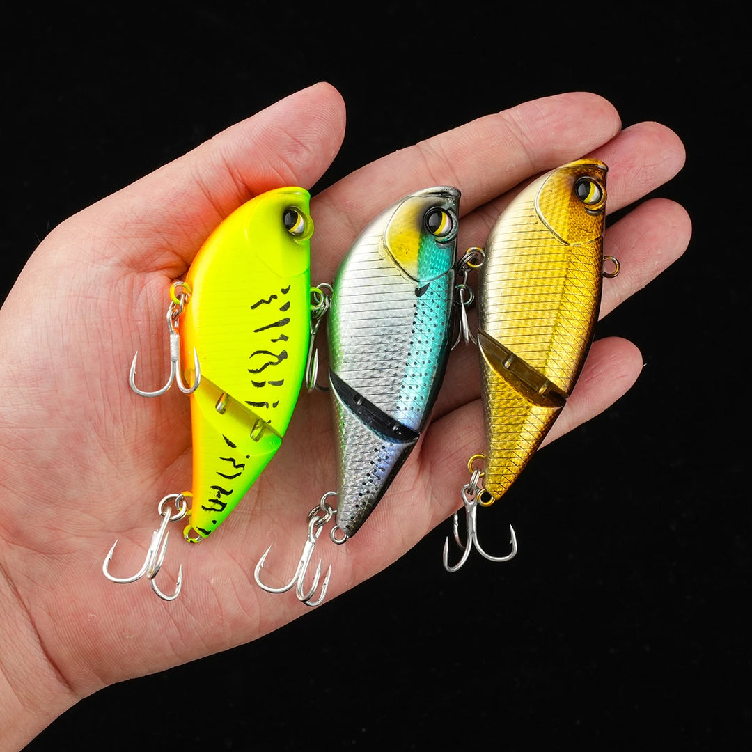 Floating Sinking Baits 2 Sections 8cm Multi Jointed Swimbait VIB Fishing Lures Swimbait for Fishing Pike Bass Fishing Tackle