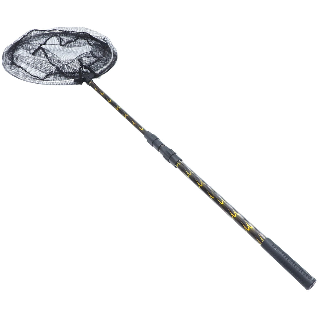 Floating Fishing Net Telescopic Landing Net &Release With Telescopic Pole Outdoor Fish Net For Saltwater Freshwate