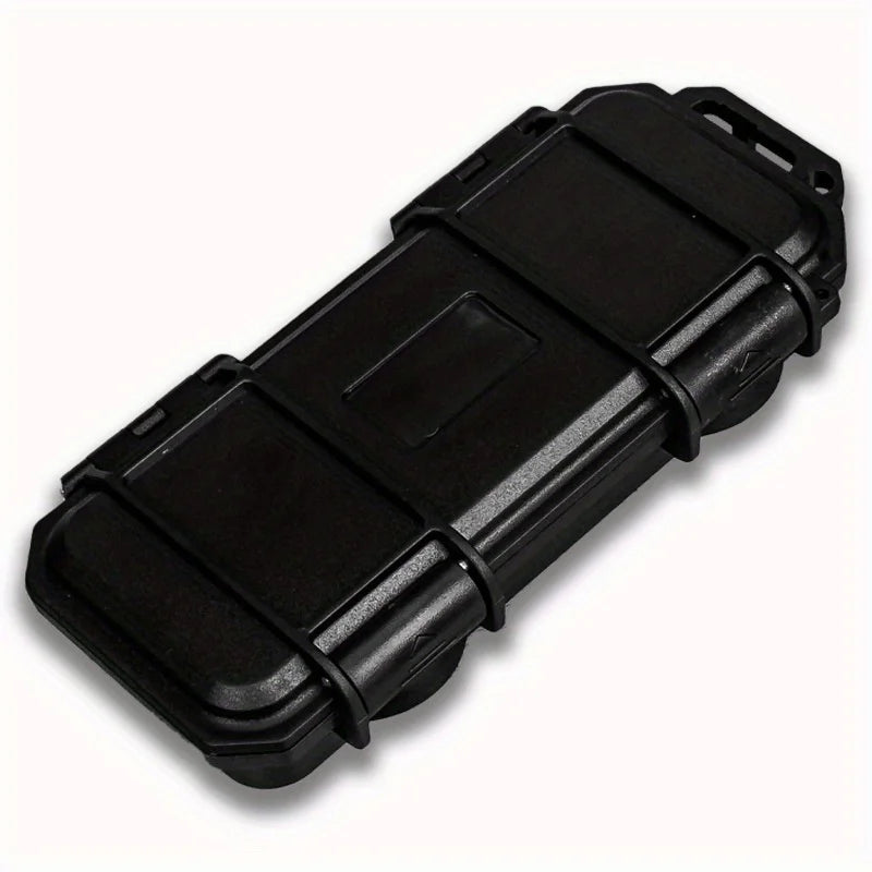 Edc  Waterproof Box - Portable Shockproof Survival Gear Storage For Outdoor Camping | Durable Abs Material  camping equipment